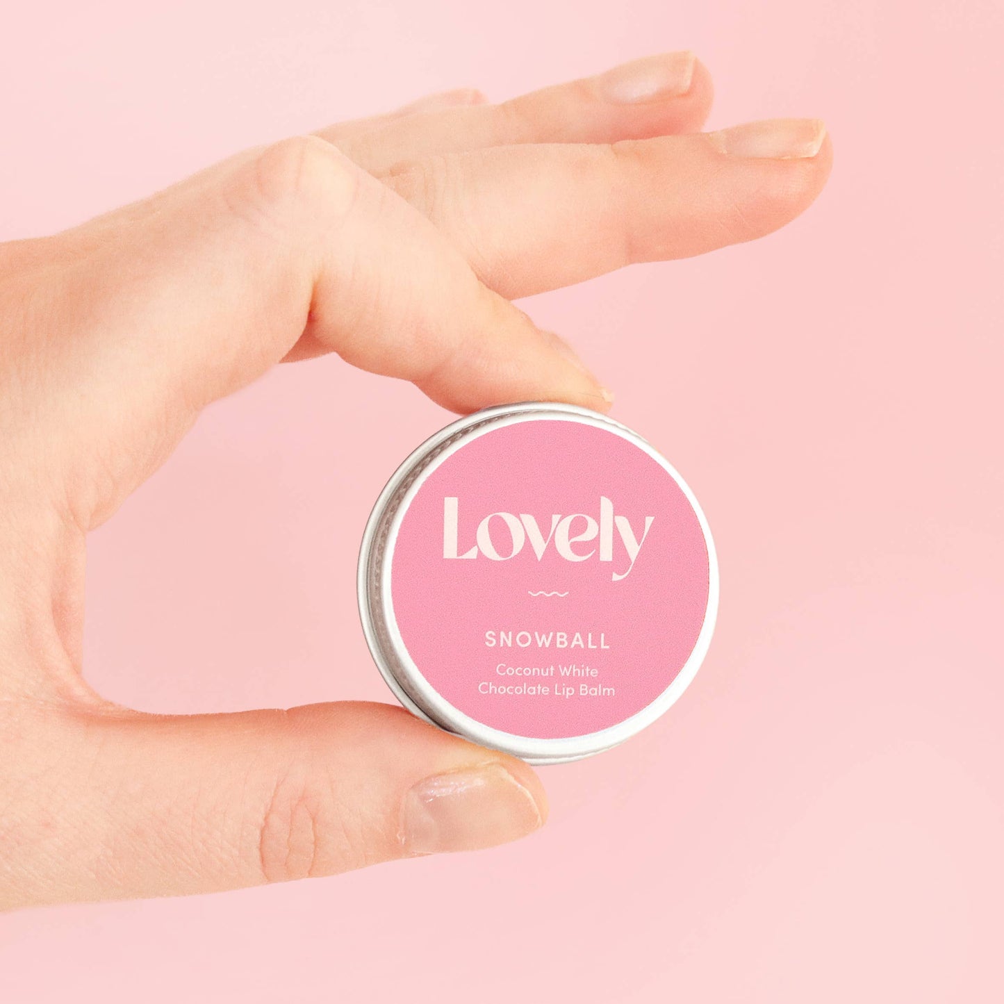 Lovely Skincare | Lip Balm | Snowball | Coconut White Chocolate