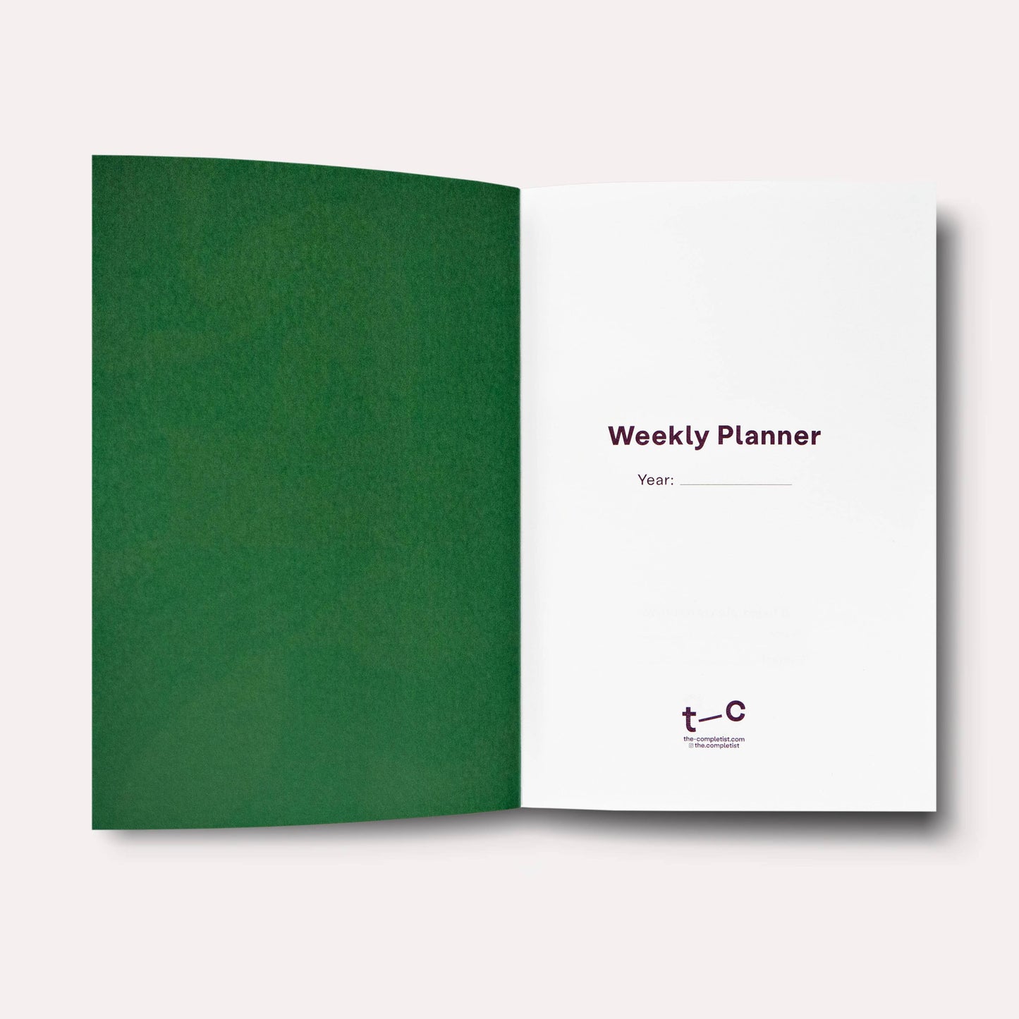 The Completist | A5 Weekly Planner | Palermo