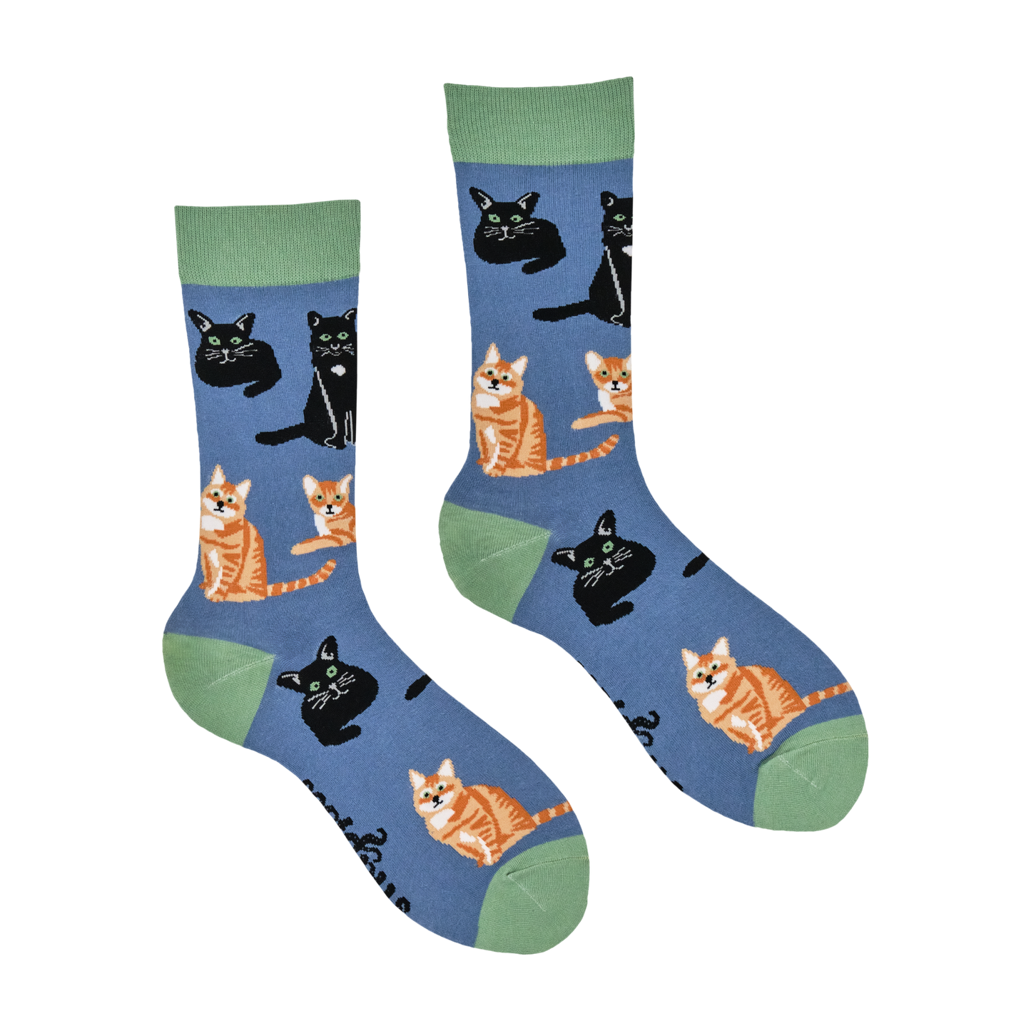 Socktopus | Cat Lovers Blue | S UK 4-8
