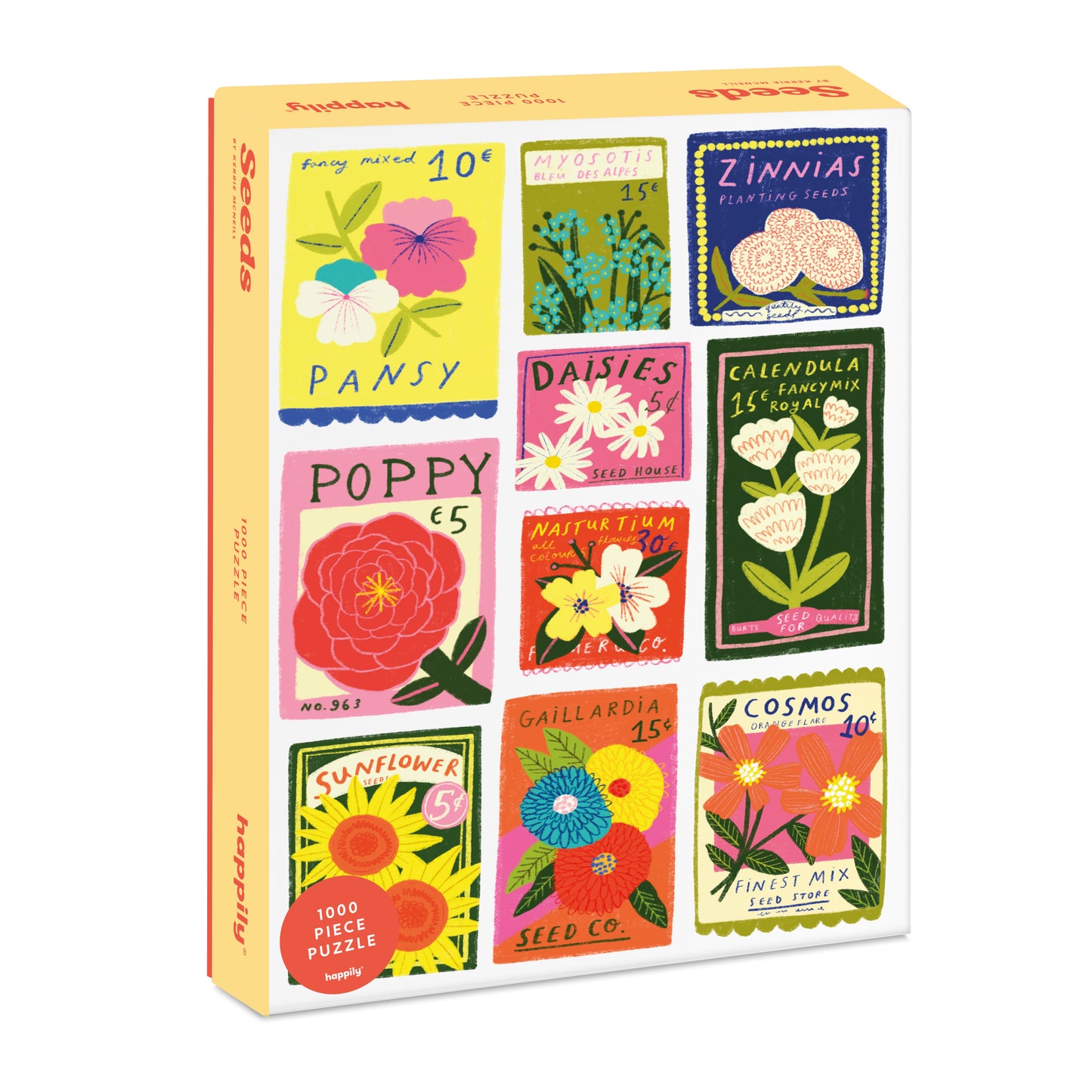 Happily | Jigsaw Puzzle | 1000 Pieces | Seeds
