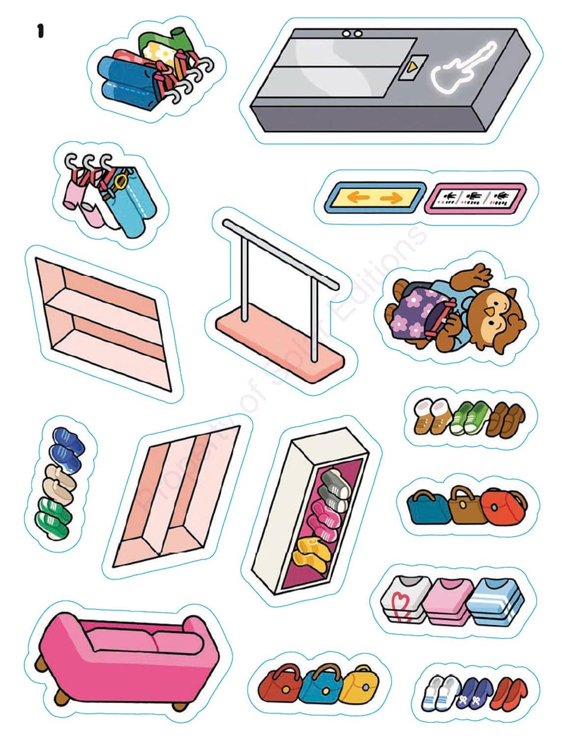 Sweet & Cozy Sticker Book | Mini Home