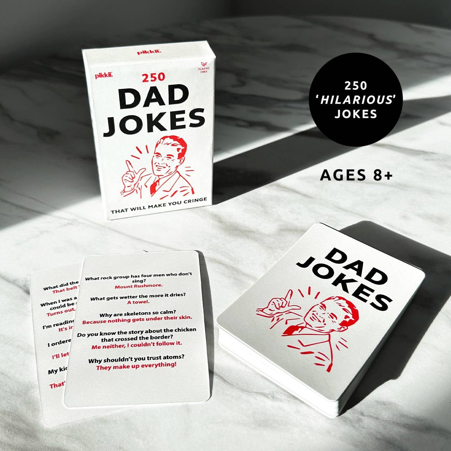 Pikkii | Dad Jokes Playing Cards