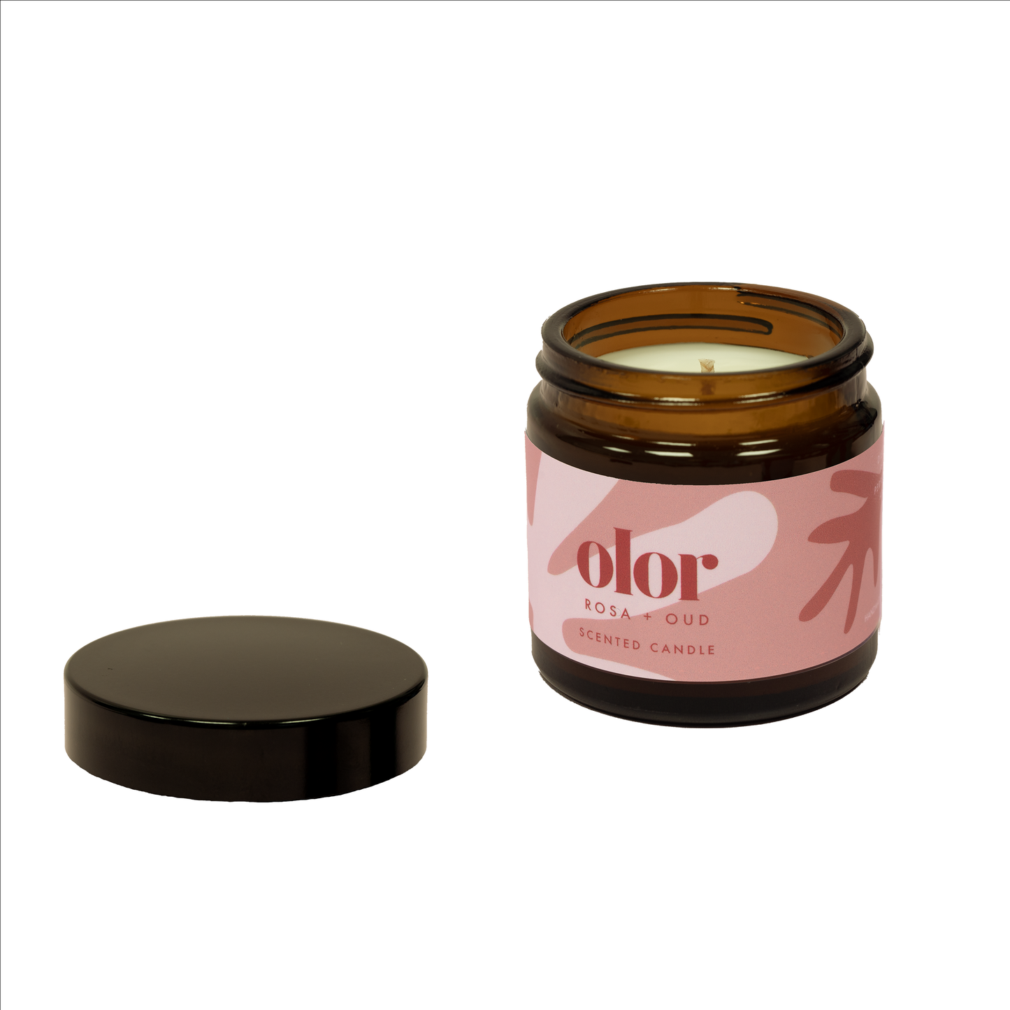 OLOR | Mini Jar Candle | Rosa + Oud