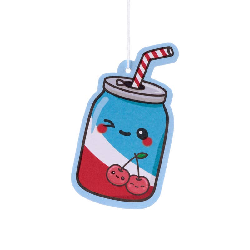 Puckator Ltd | Foodiemals Air Freshener | Max the Cherry Cola