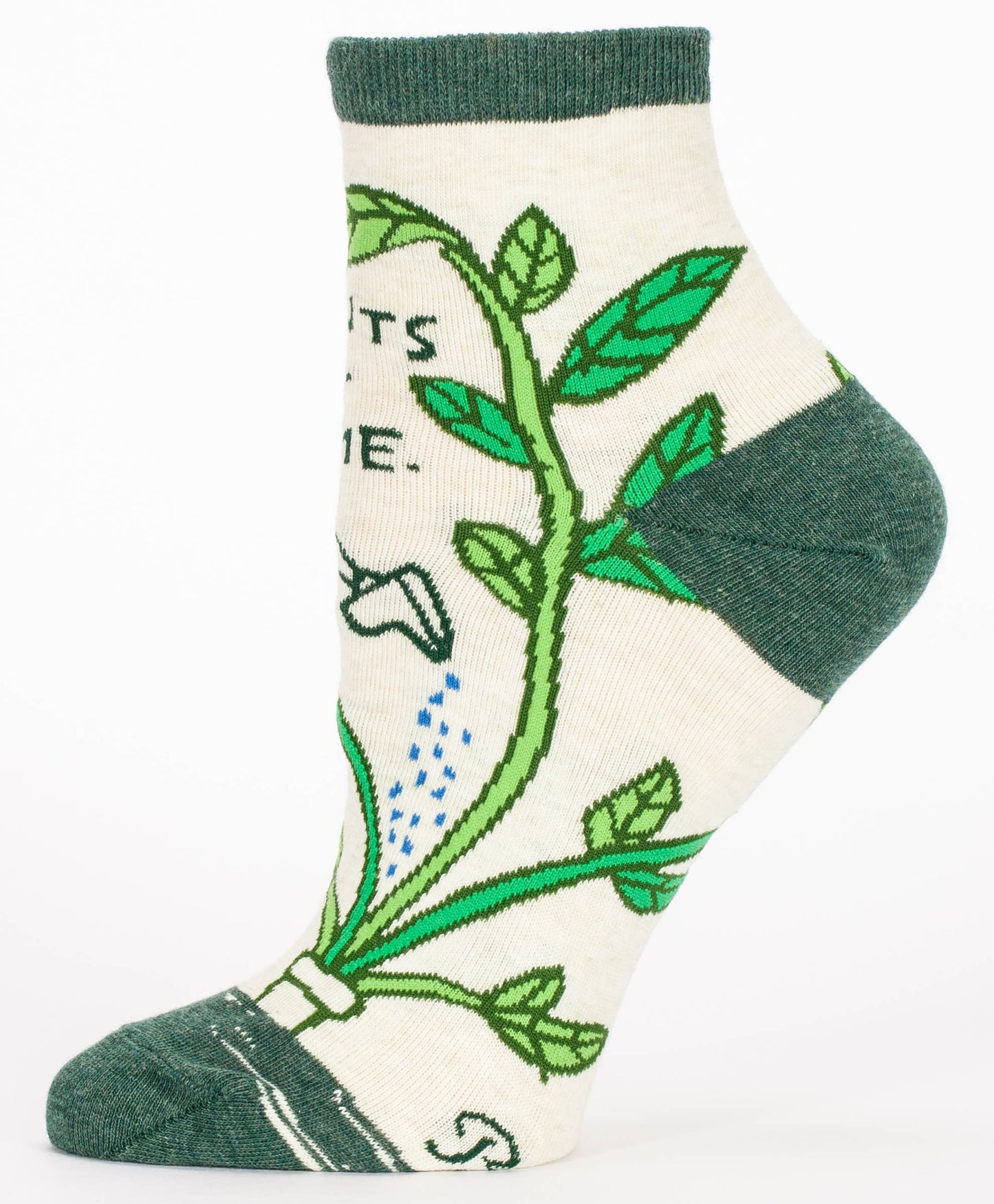 Blue Q | Women's Ankle Socks | Plants Get Me