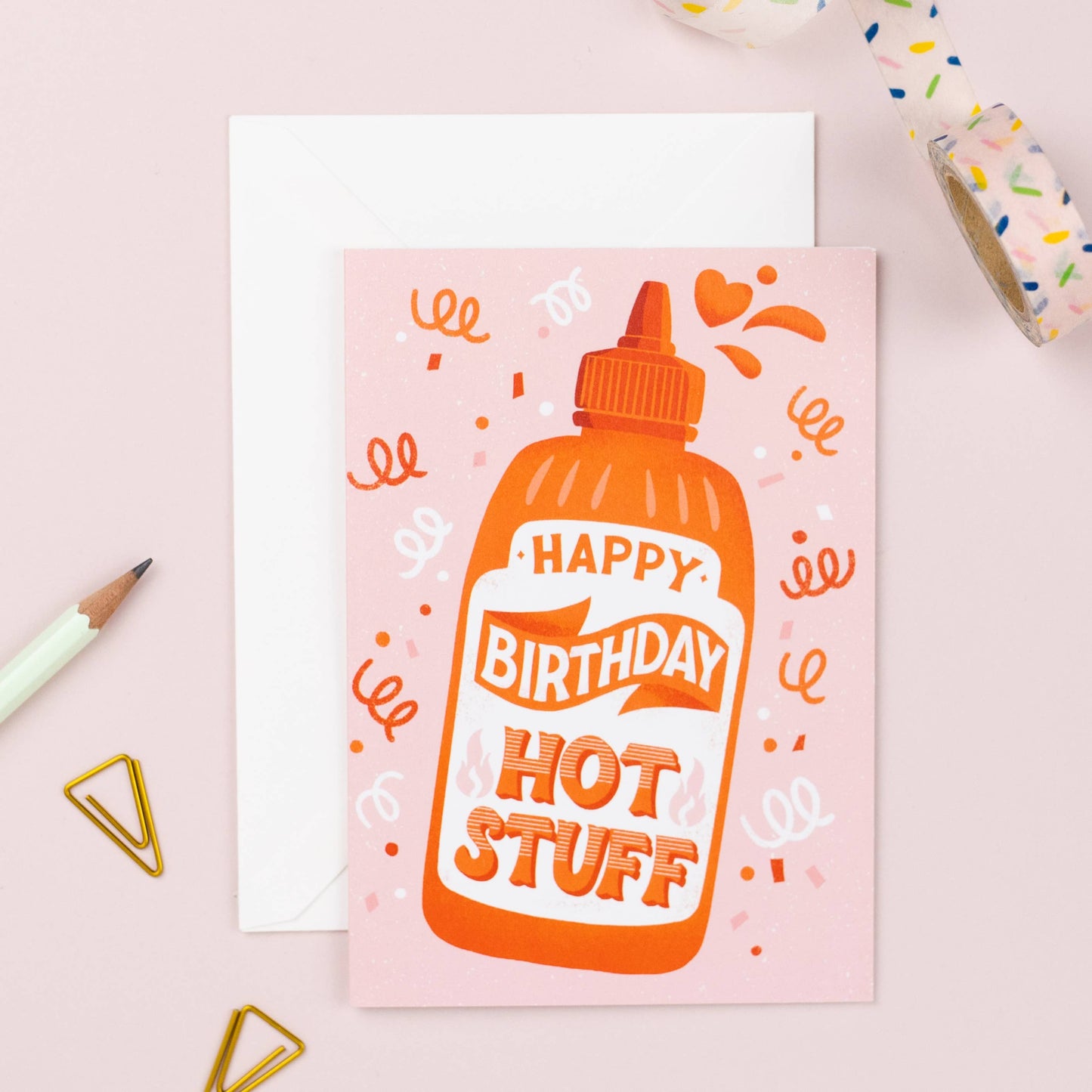 Greetings Card | Happy Birthday Hot Stuff