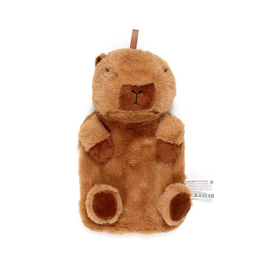 Puckator Ltd | Capybara 650ml Hot Water Bottle with Plush Cover