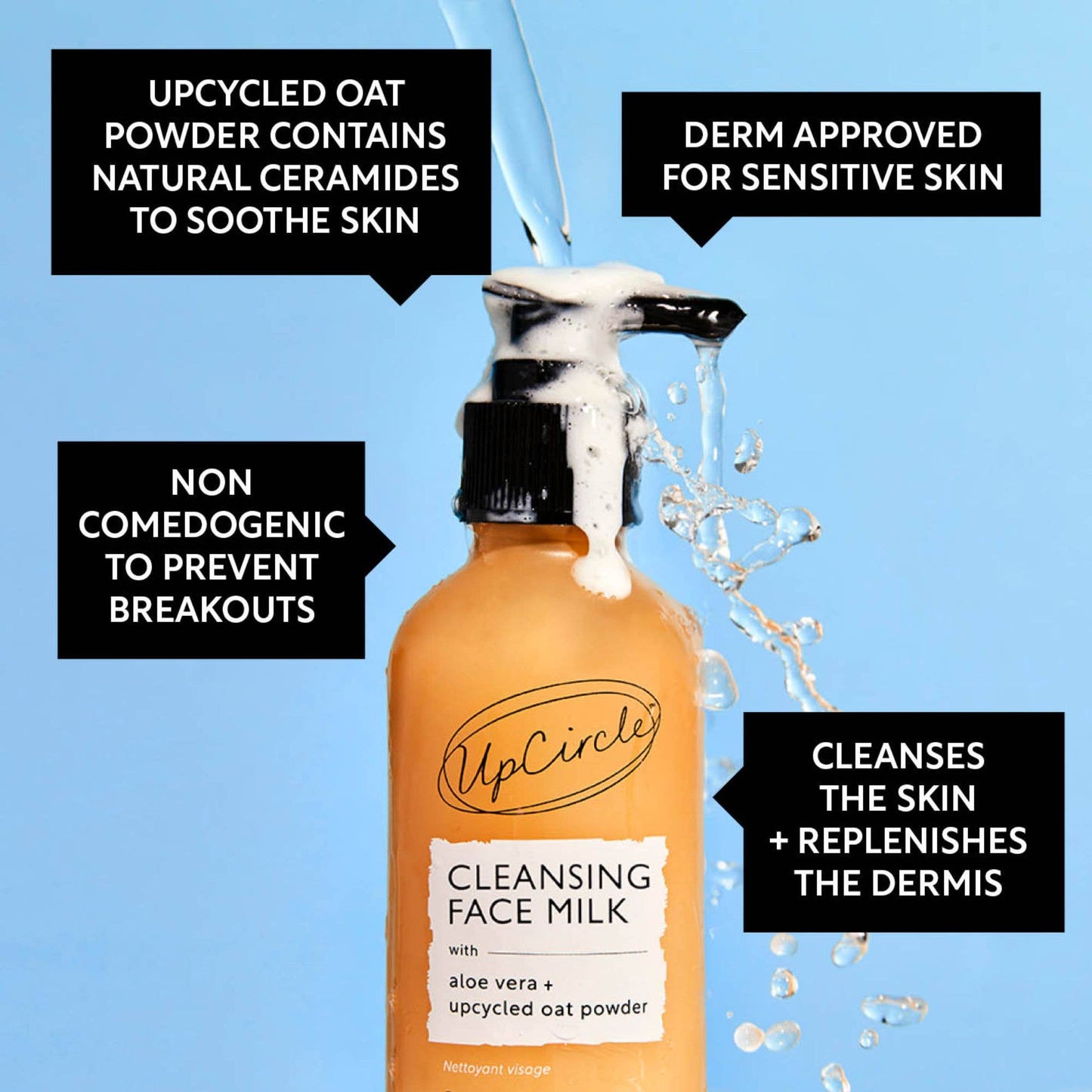 UpCircle | Eco Cleansing Face Milk with Aloe Vera