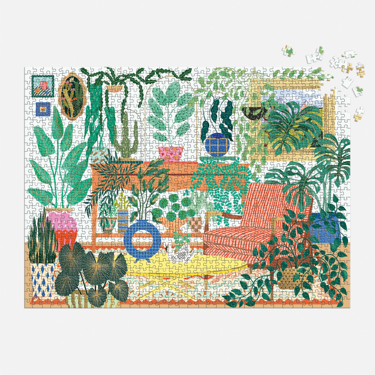 Jigsaw | 1000 Piece Foil Puzzle | Houseplant Haven
