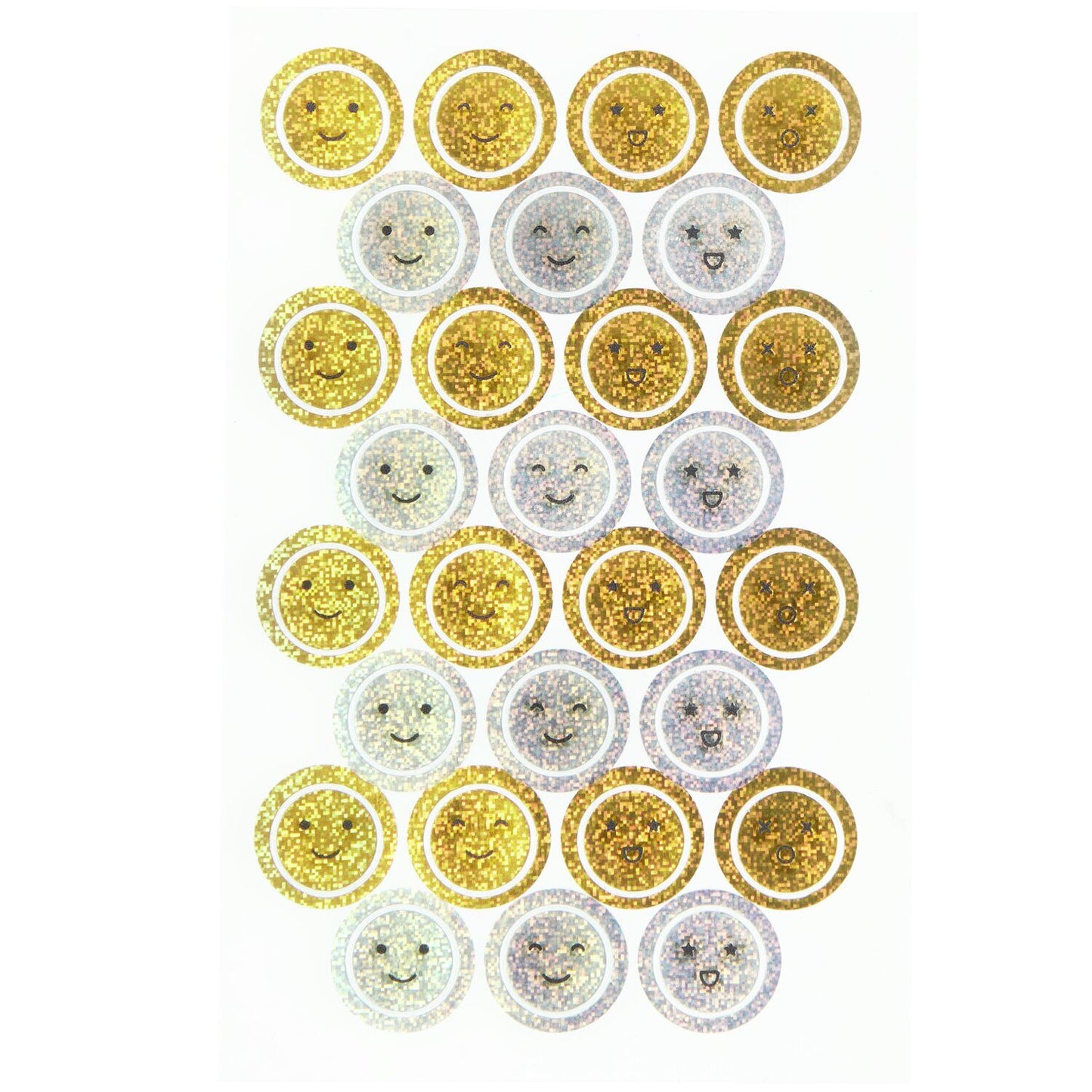 Rico | Paper Poetry | Mini Foiled Faces 3 Sheets