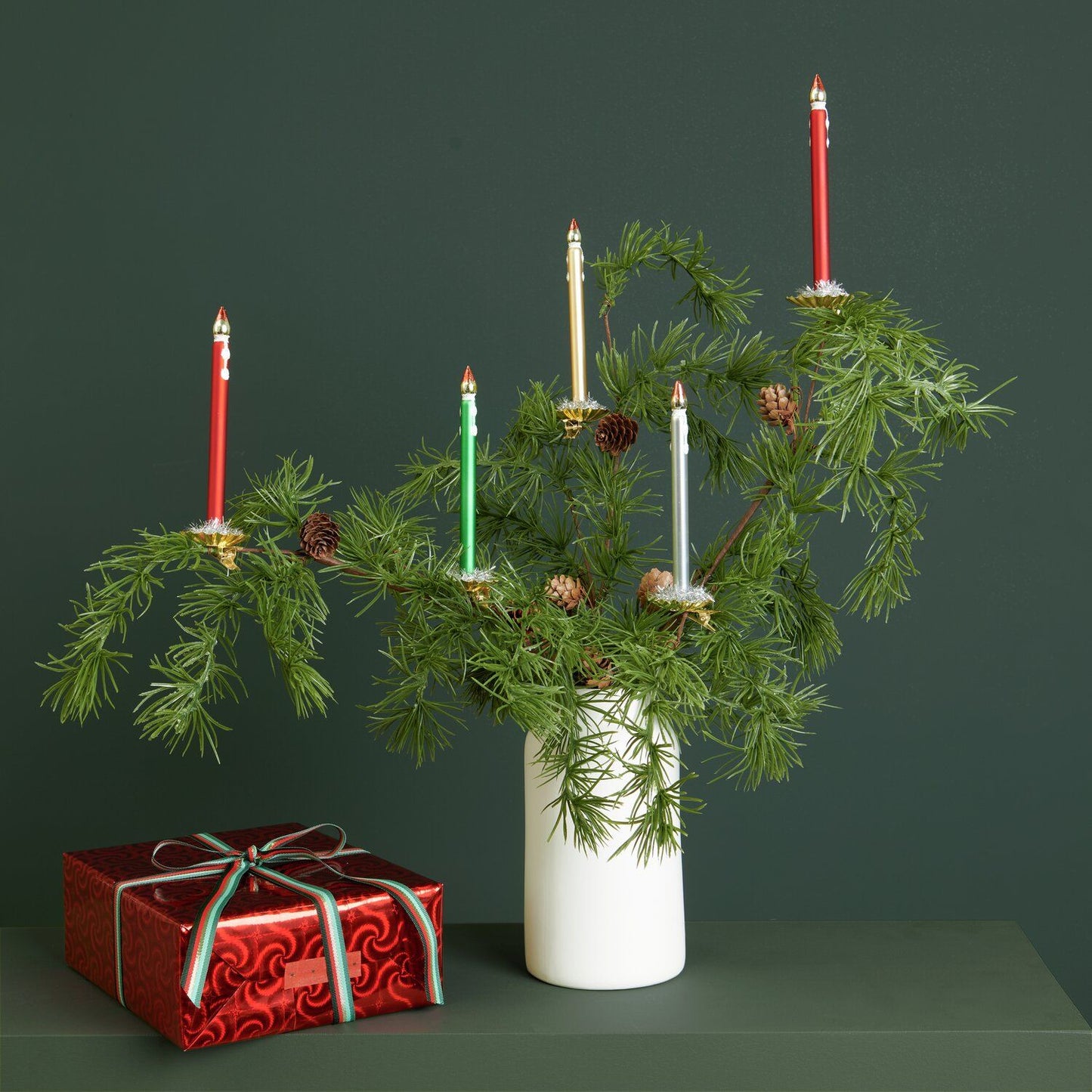 Rico | Tree Decoration | Glass Candle