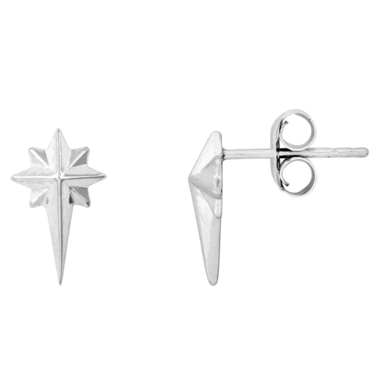 Vurchoo | South Africa 1109 | Rising Star Sterling Silver Stud Earrings