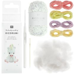 Ricorumi | Mini Easy Crochet Kit | Unicorn