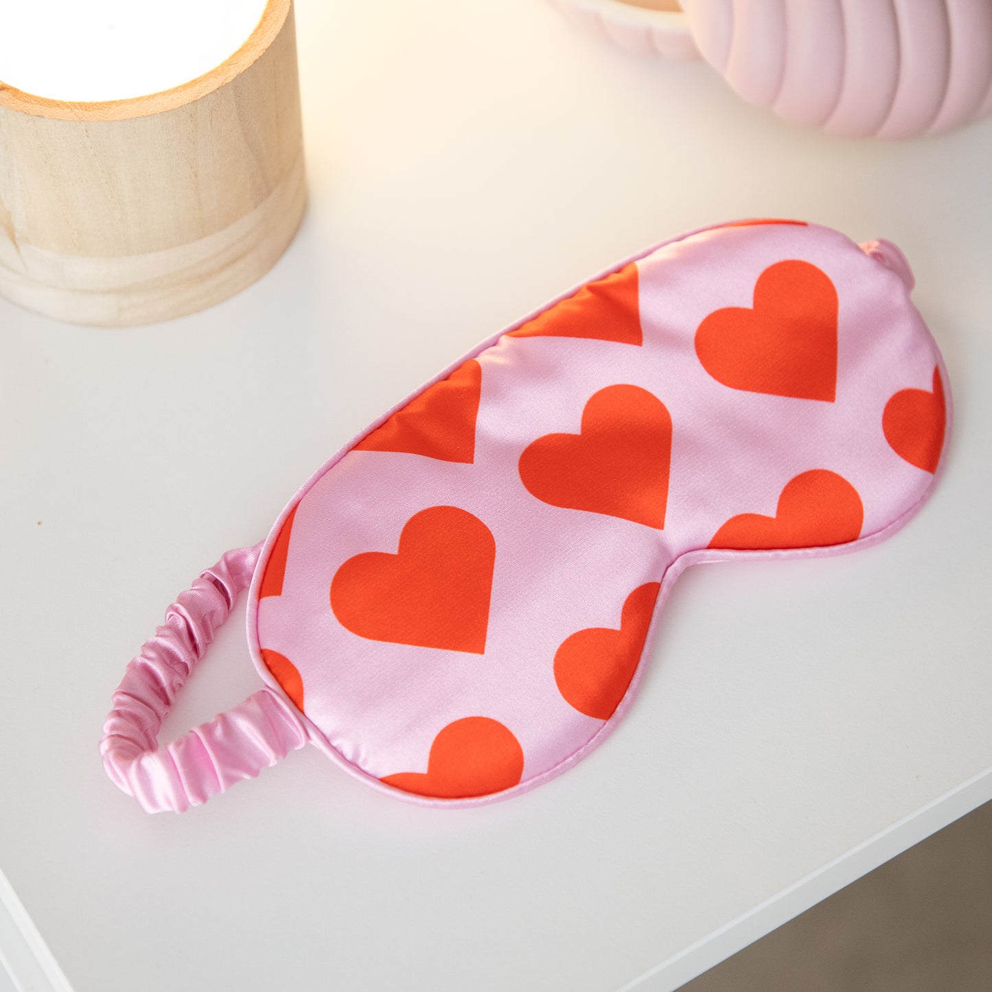 Helio Ferretti | Satin Eye Mask | Hearts