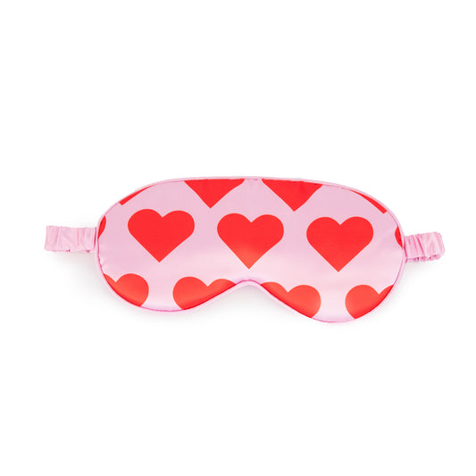 Helio Ferretti | Satin Eye Mask | Hearts