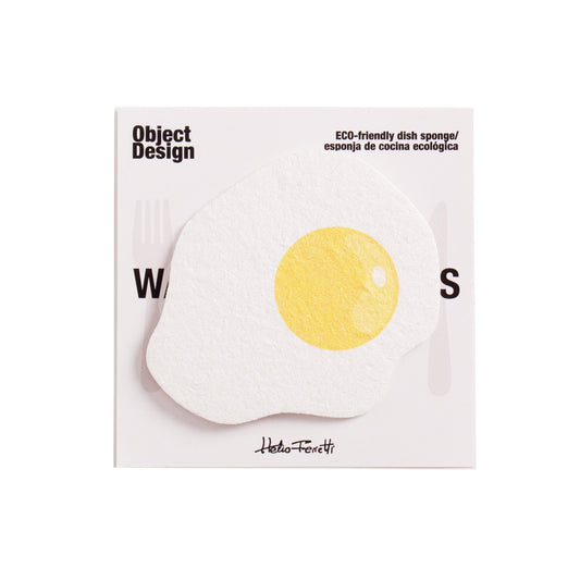 Helio Ferretti | Set of 2 Compressed Sponges | Fried Eggs