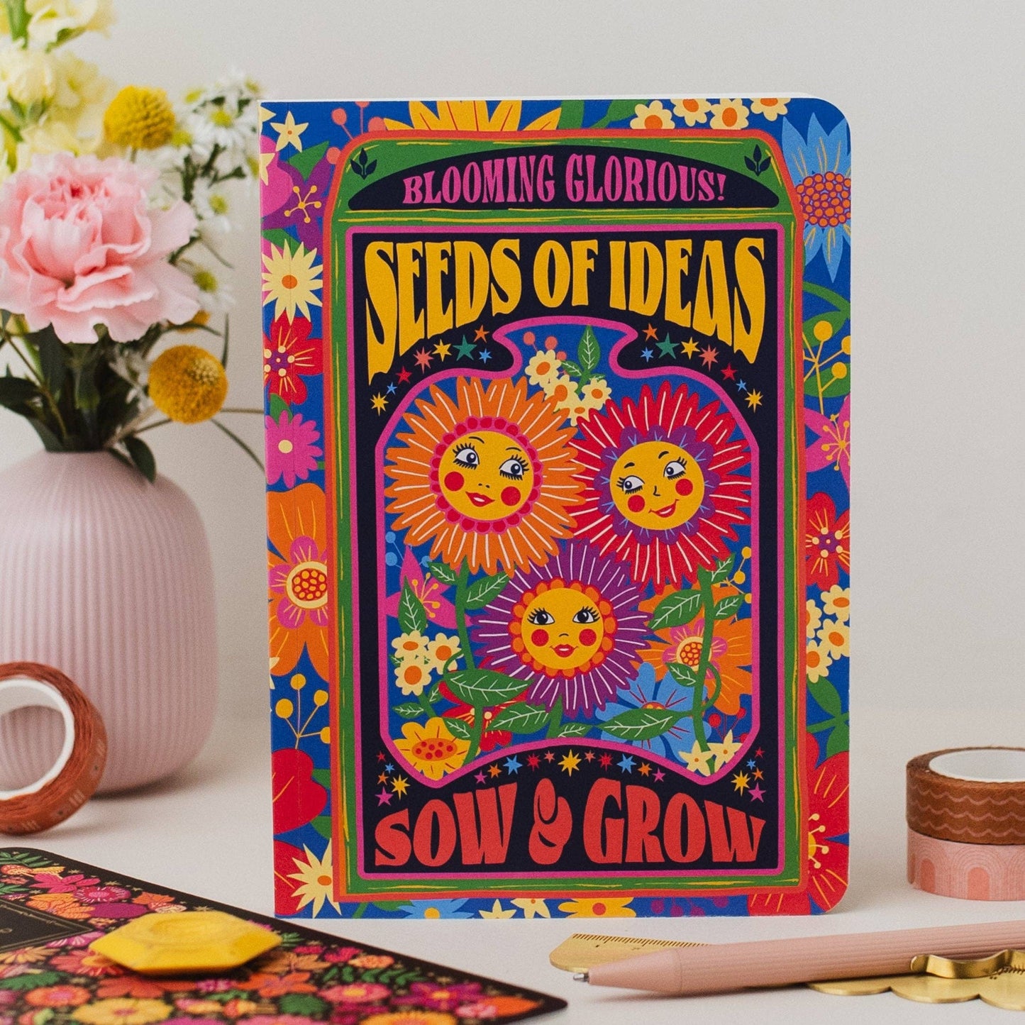 Cath Tate | A5 Notebook | Seeds of Ideas
