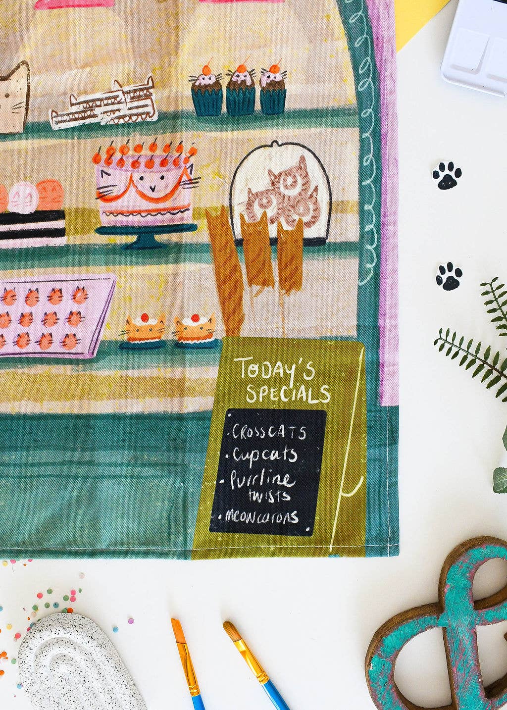 Niaski | Tea Towel | Street Cats | Catisserie