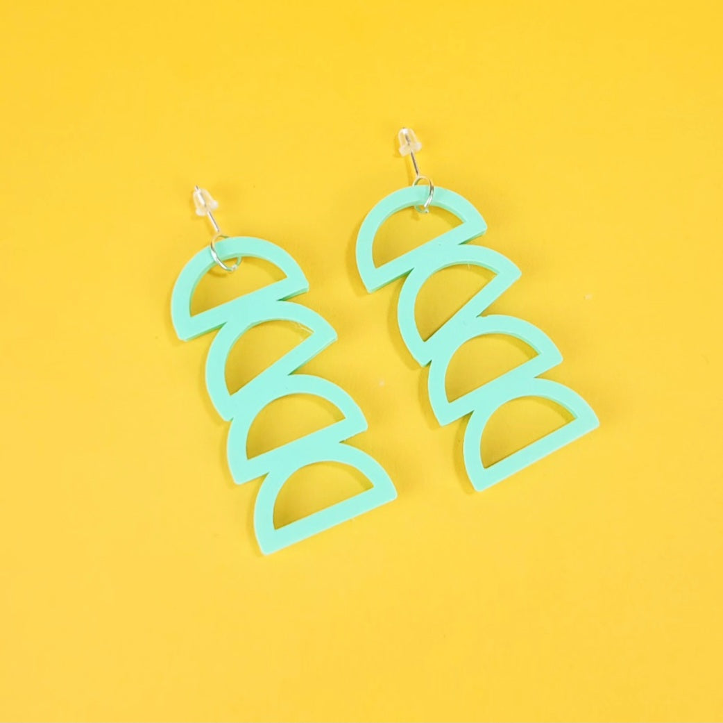 Will Sharp | Wonky Drops | Mint Green