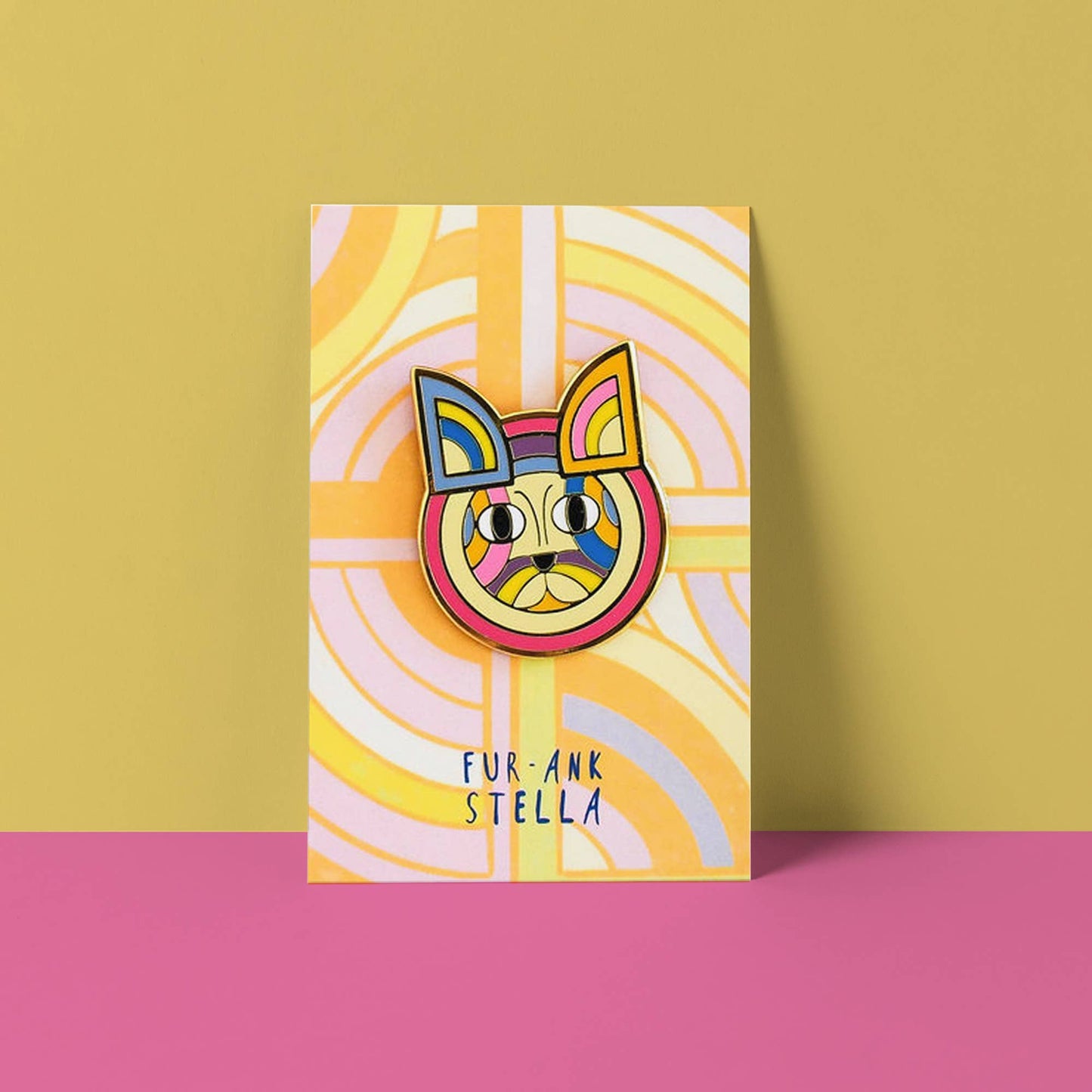 Niaski | Enamel Pin | Fur-ank Stella