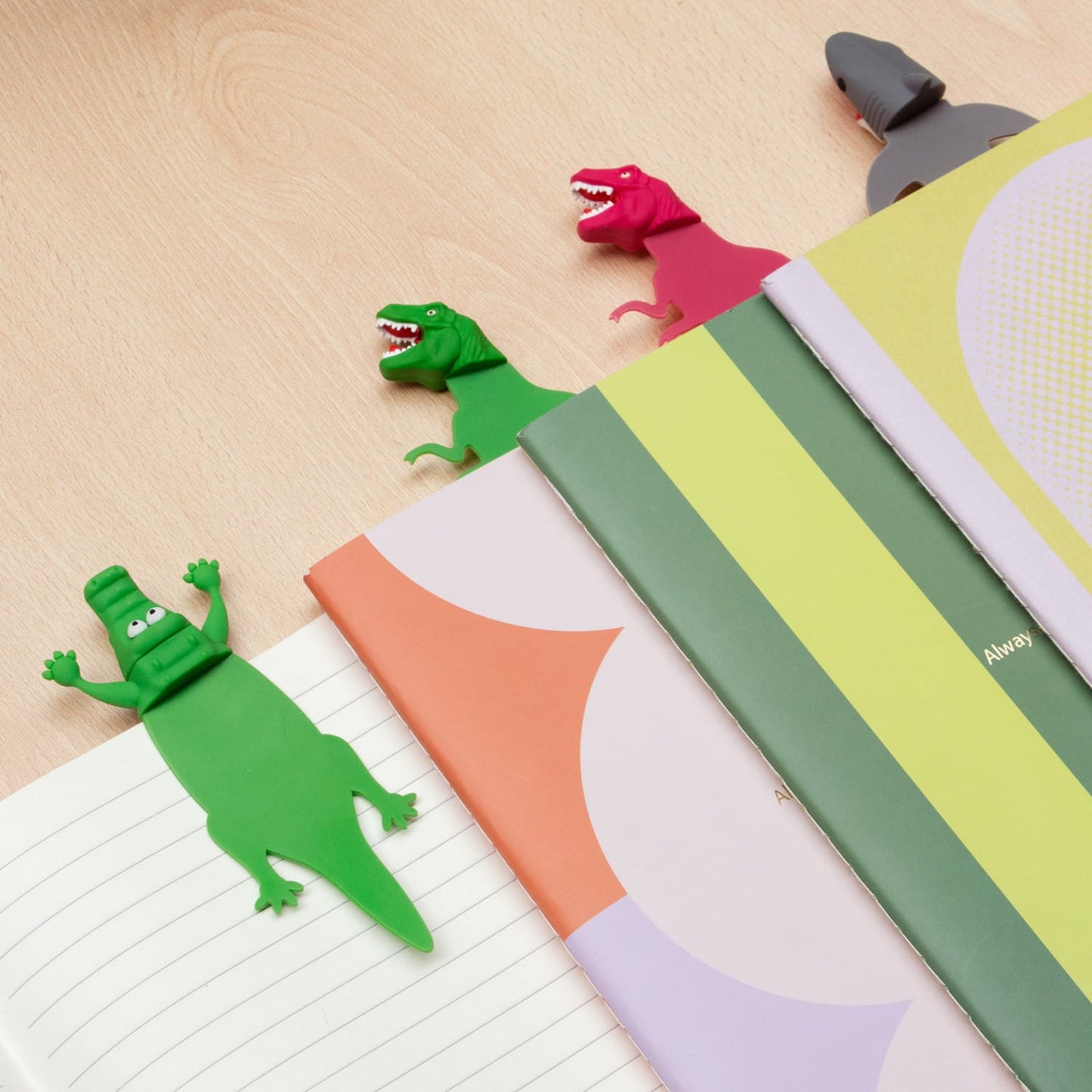 Helio Ferretti | Lexi The Rex Bookmark | Green