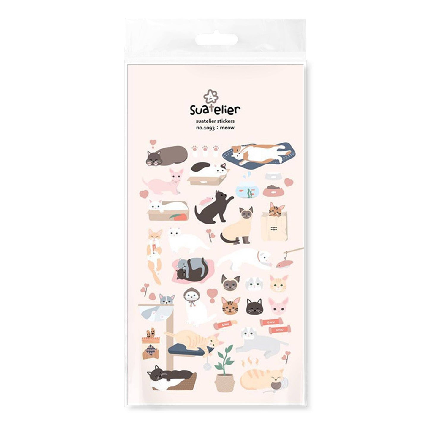 Hello Claws | Stickers | 1093: Meow