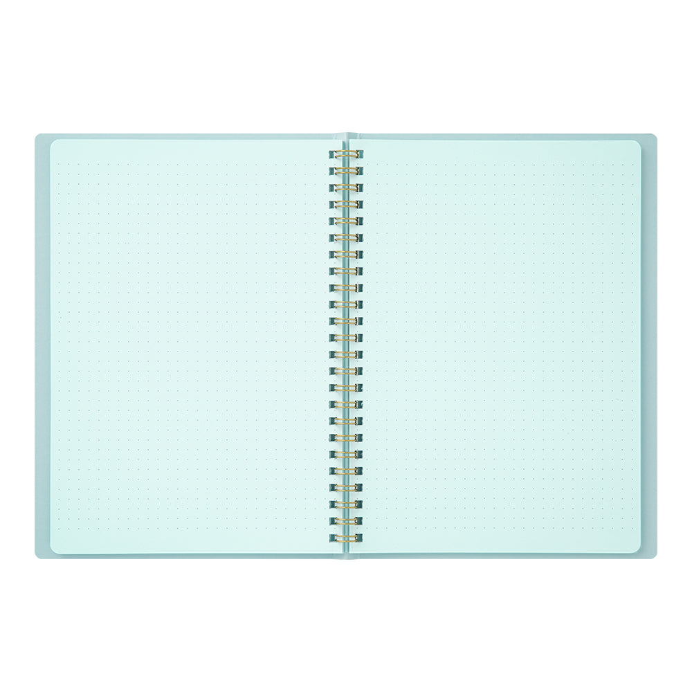 Midori | Ring notebook <A5> Colour Dot Grid | Blue