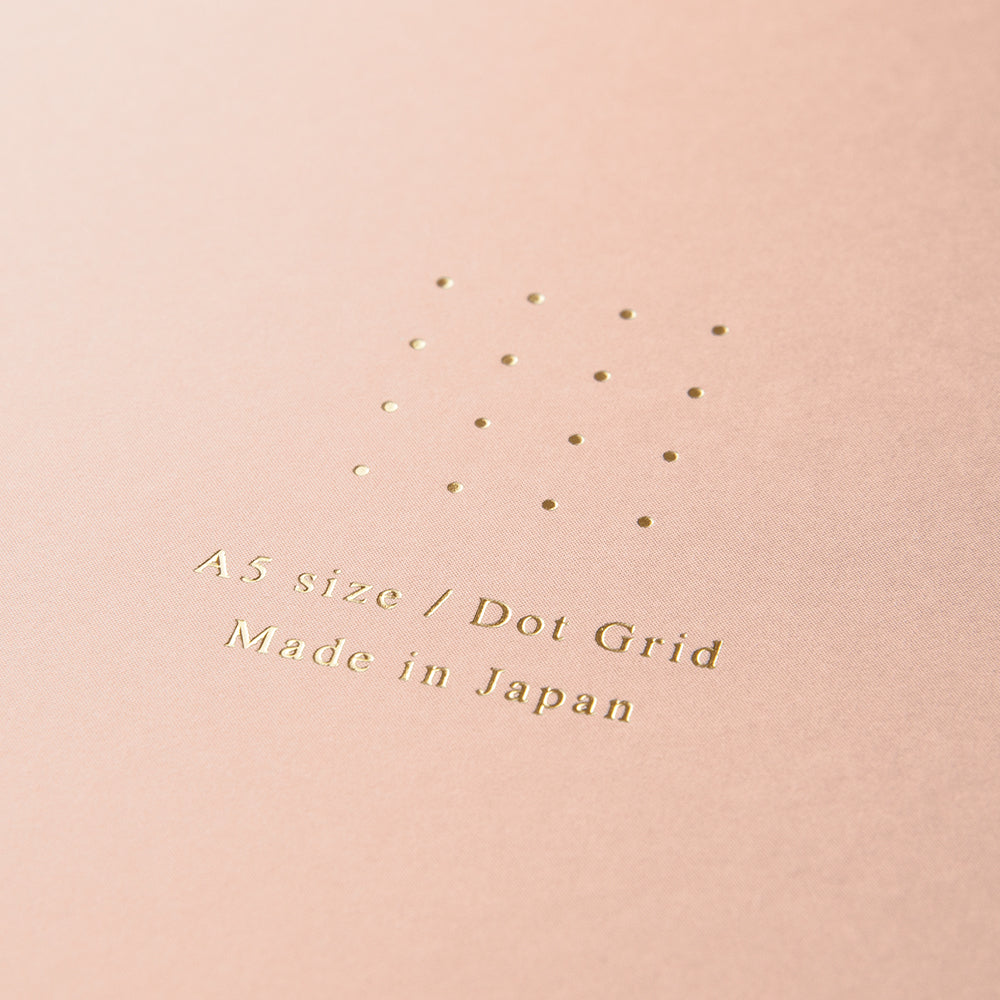 Midori | Paper Pad Notebook <A5> Dot Grid | Pink