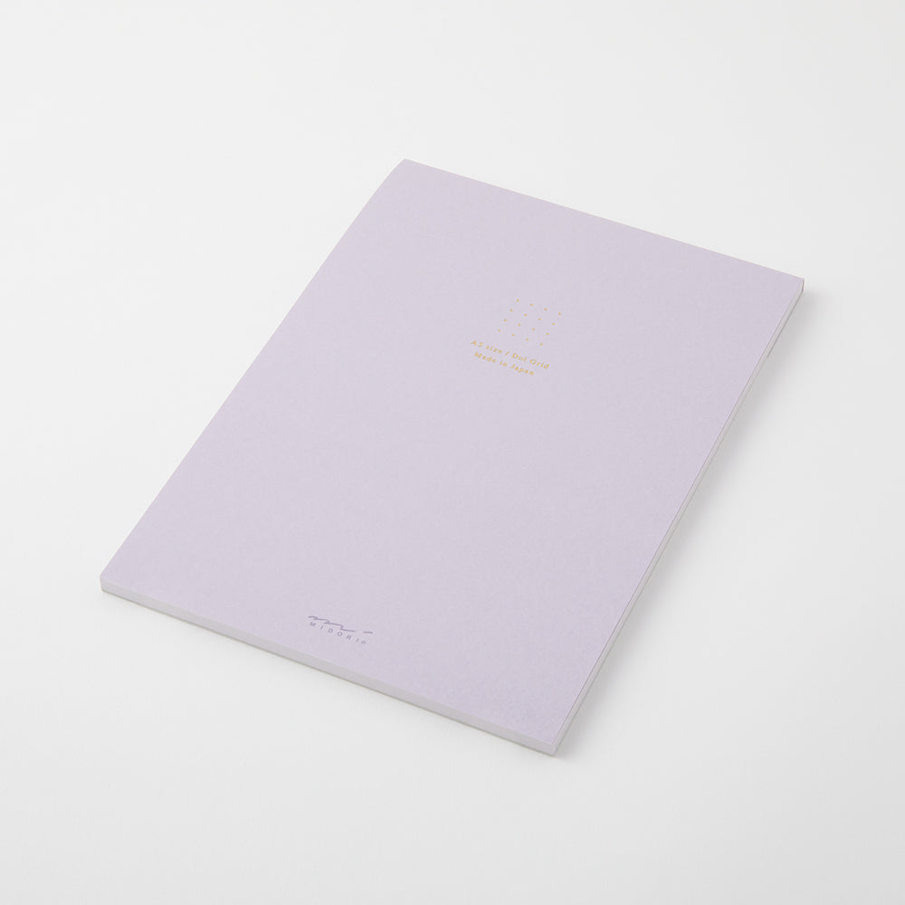 Midori | Paper Pad Notebook <A5> Dot Grid | Purple