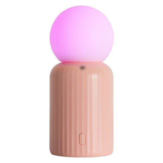 Lund Living | Mini Rechargeable Colour-Changing Lamp | Pink
