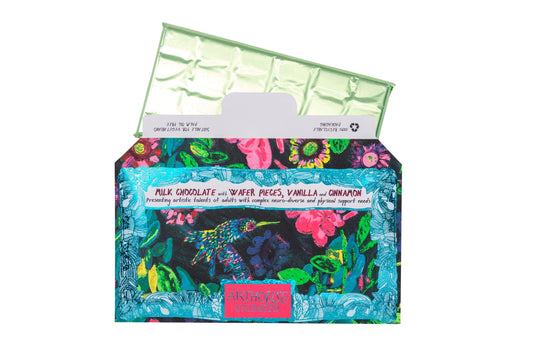 ARTHOUSE Unlimited | Sweet Nectar, Milk Chocolate Bar With Wafer Pieces, Vanilla
