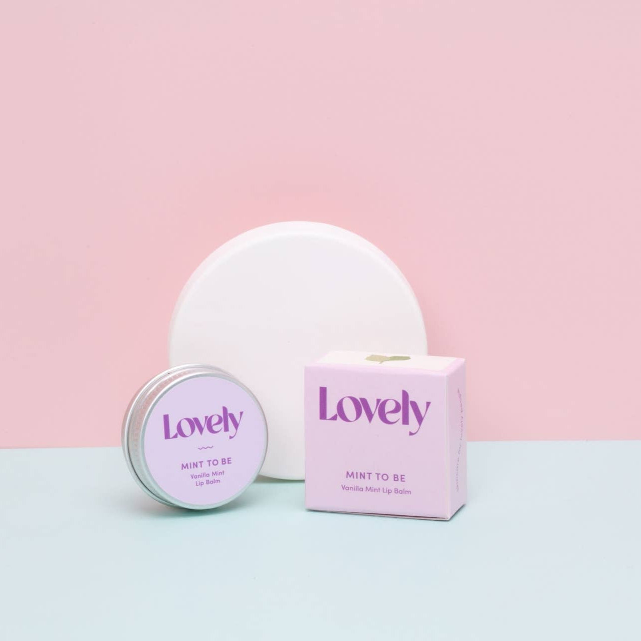 Lovely Skincare | Lip Balm | Mint to Be - Peppermint Vanilla