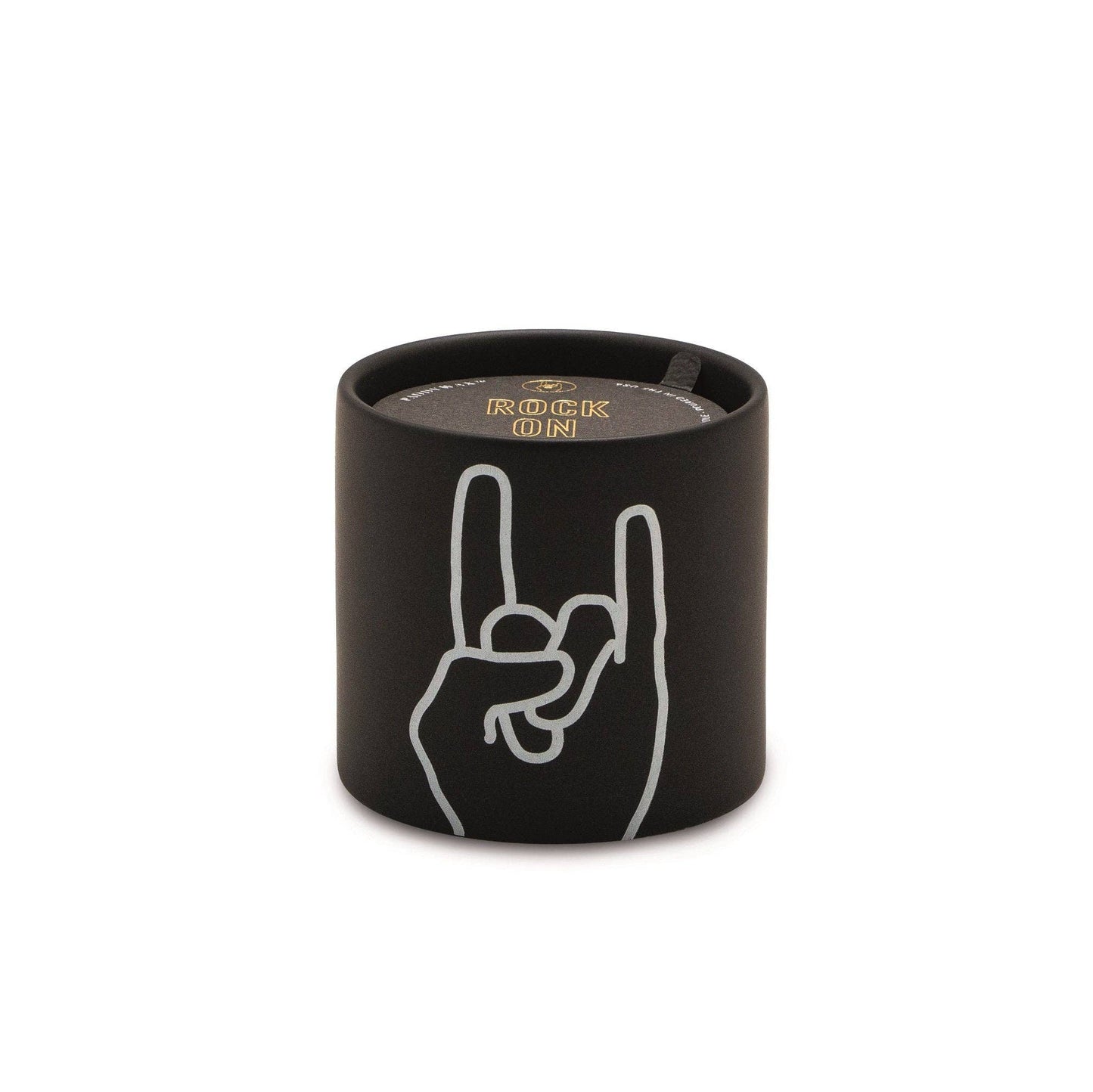 Paddywax | Impressions Candle | Rock On | Leather + Oakmoss