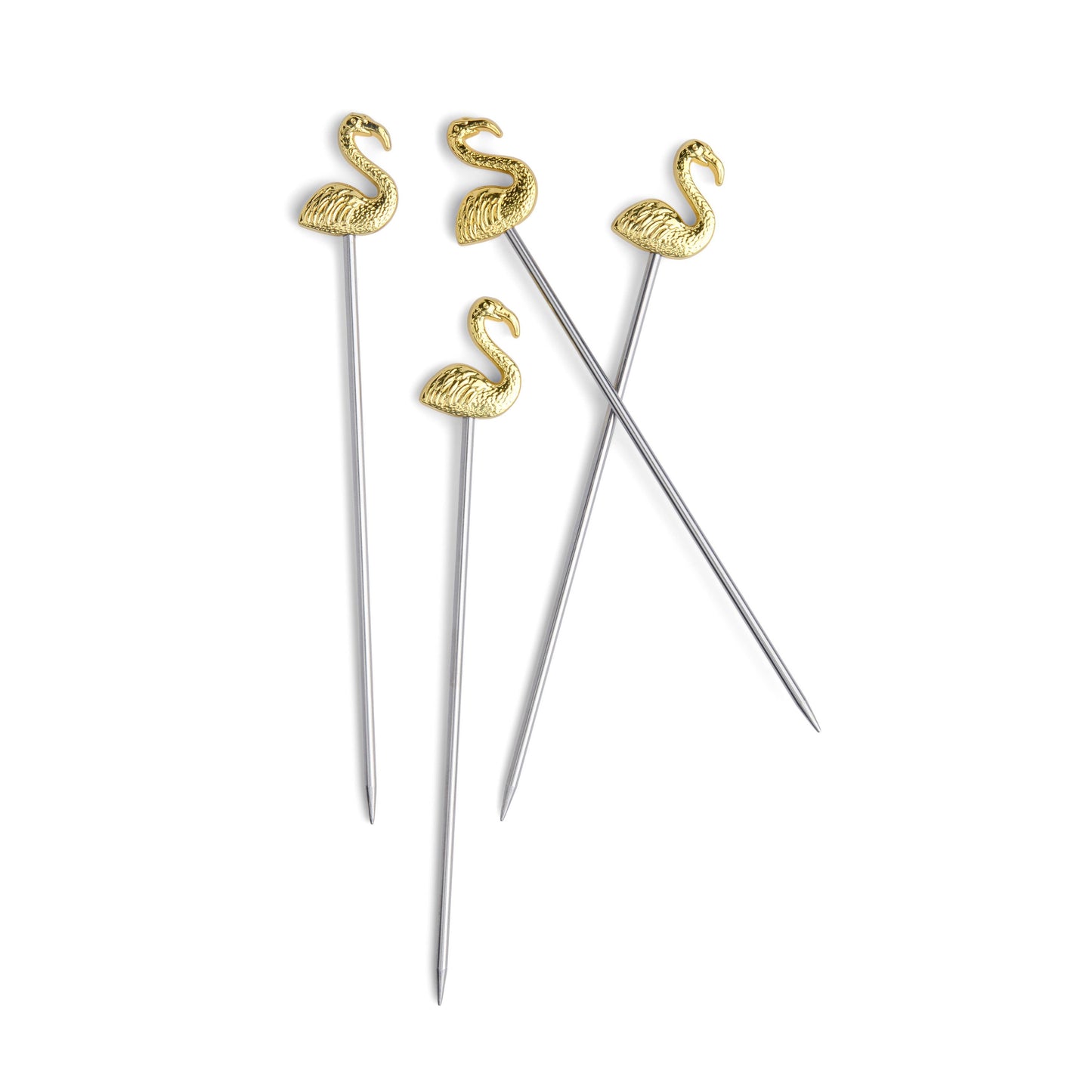 Designworks Collective |  Flamingo Cocktail Picks - Set of 4