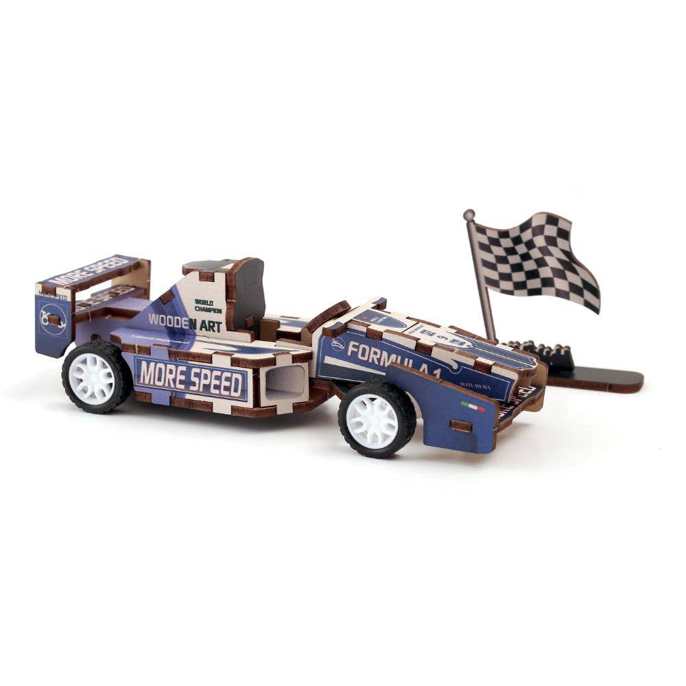 Graine Creative | Wooden 3D Model | Formula 1 Car