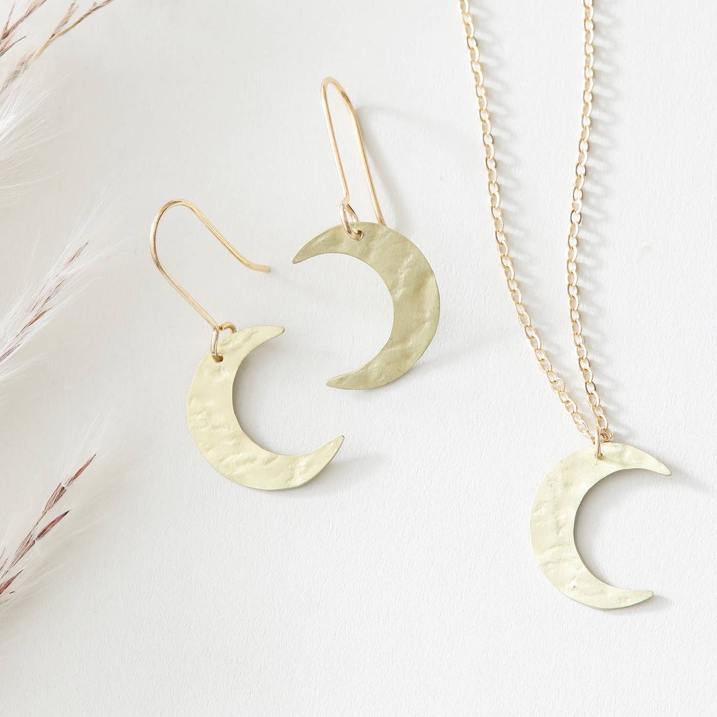 Just Trade | Luna Moon Earrings