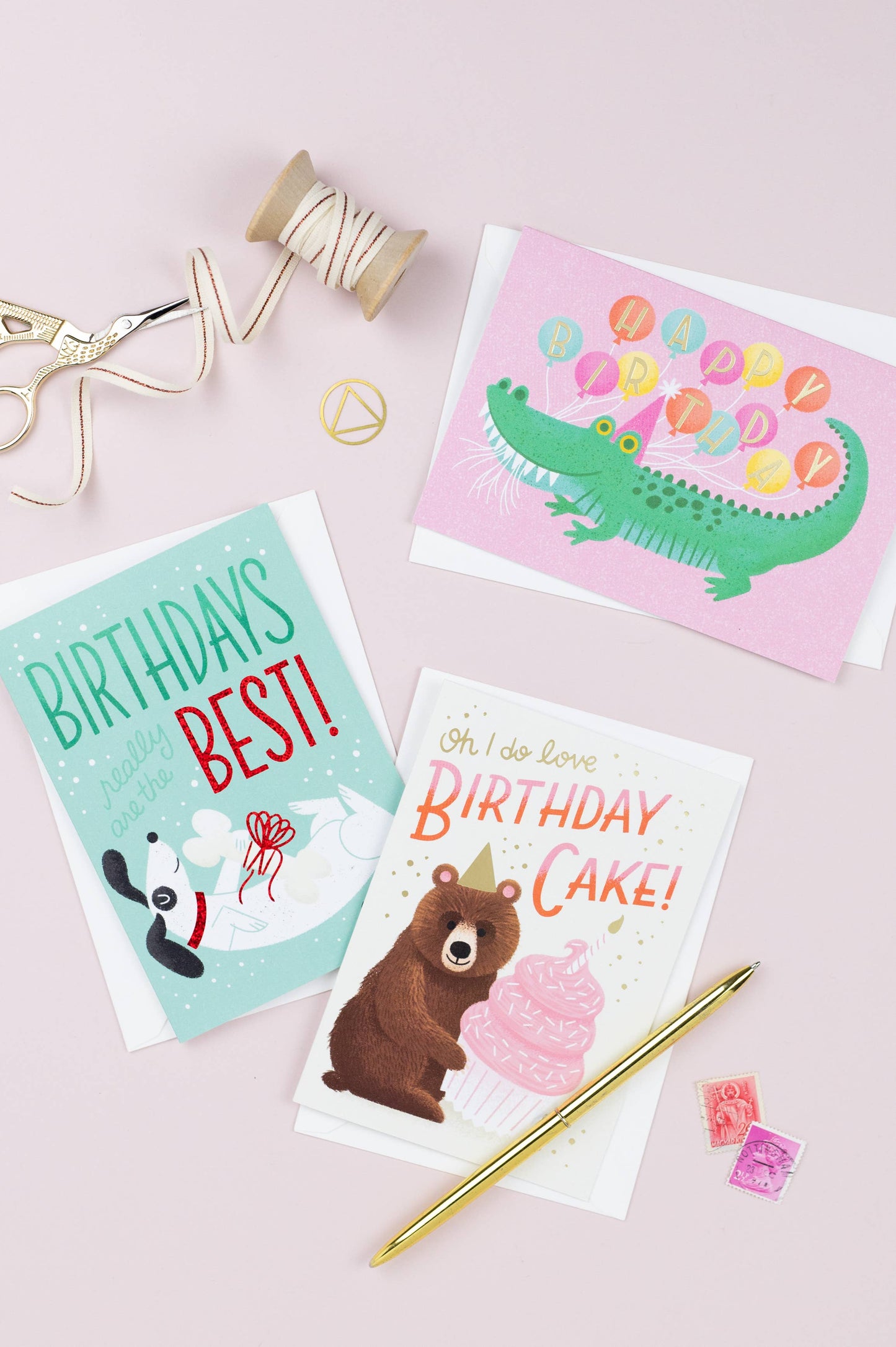 Greetings Card | Birthday Alligator