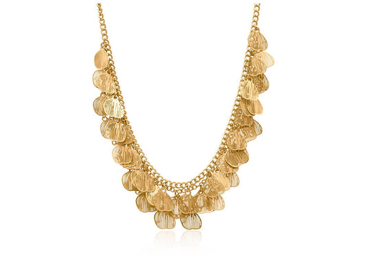 Big Metal London | Necklace | Livia Petal Blossom | Gold
