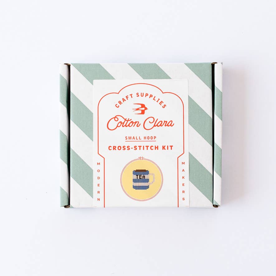 Cotton Clara | Tea | Cross Stitch Kit