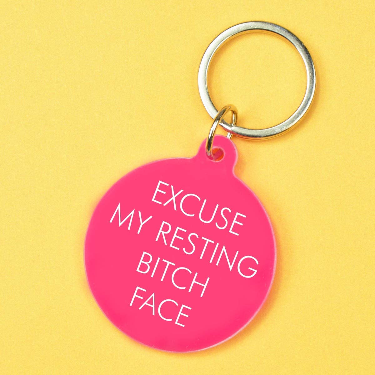 Flamingo Candles | Keytag | Excuse My Resting Bitch Face