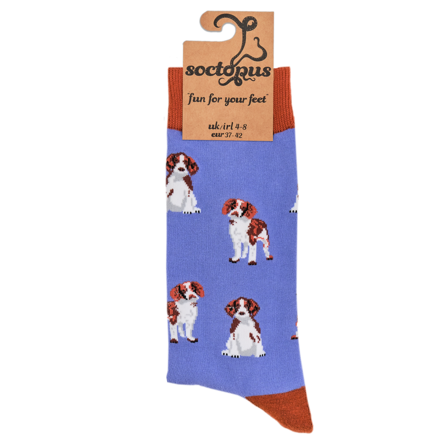 Socktopus | Spaniel | Mauve | UK 9-12
