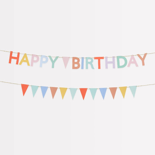 Meri Meri | Happy Birthday Mini Matchbox Garland