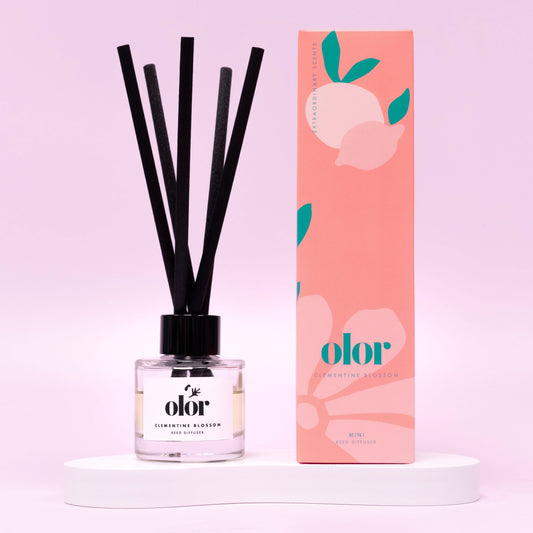 OLOR | Mini Reed Diffuser | Clementine Blossom