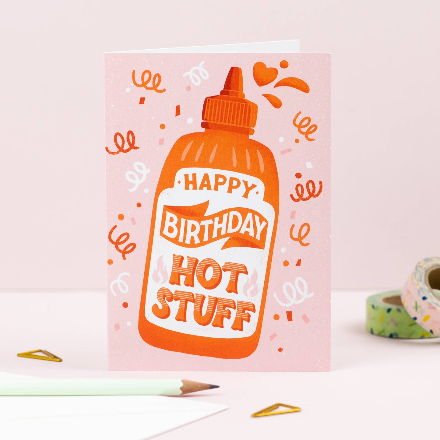 Greetings Card | Happy Birthday Hot Stuff