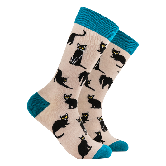 Socktopus | Bamboo Socks | Black Cats | S UK 4-8