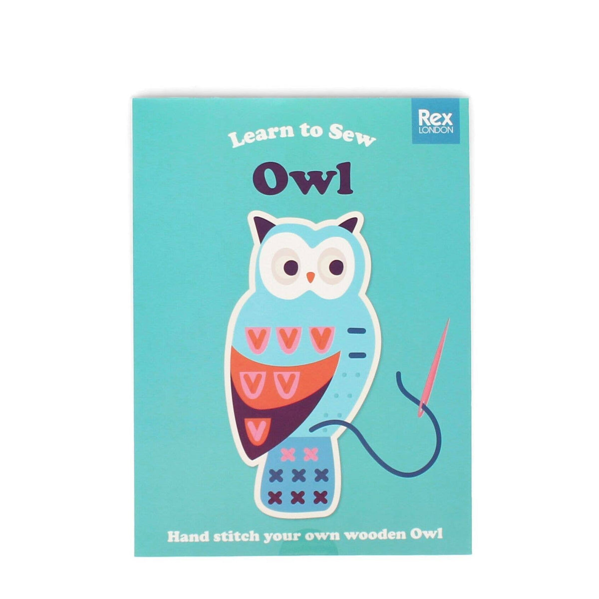 Rex | Learn To Sew Wooden Set | Owl