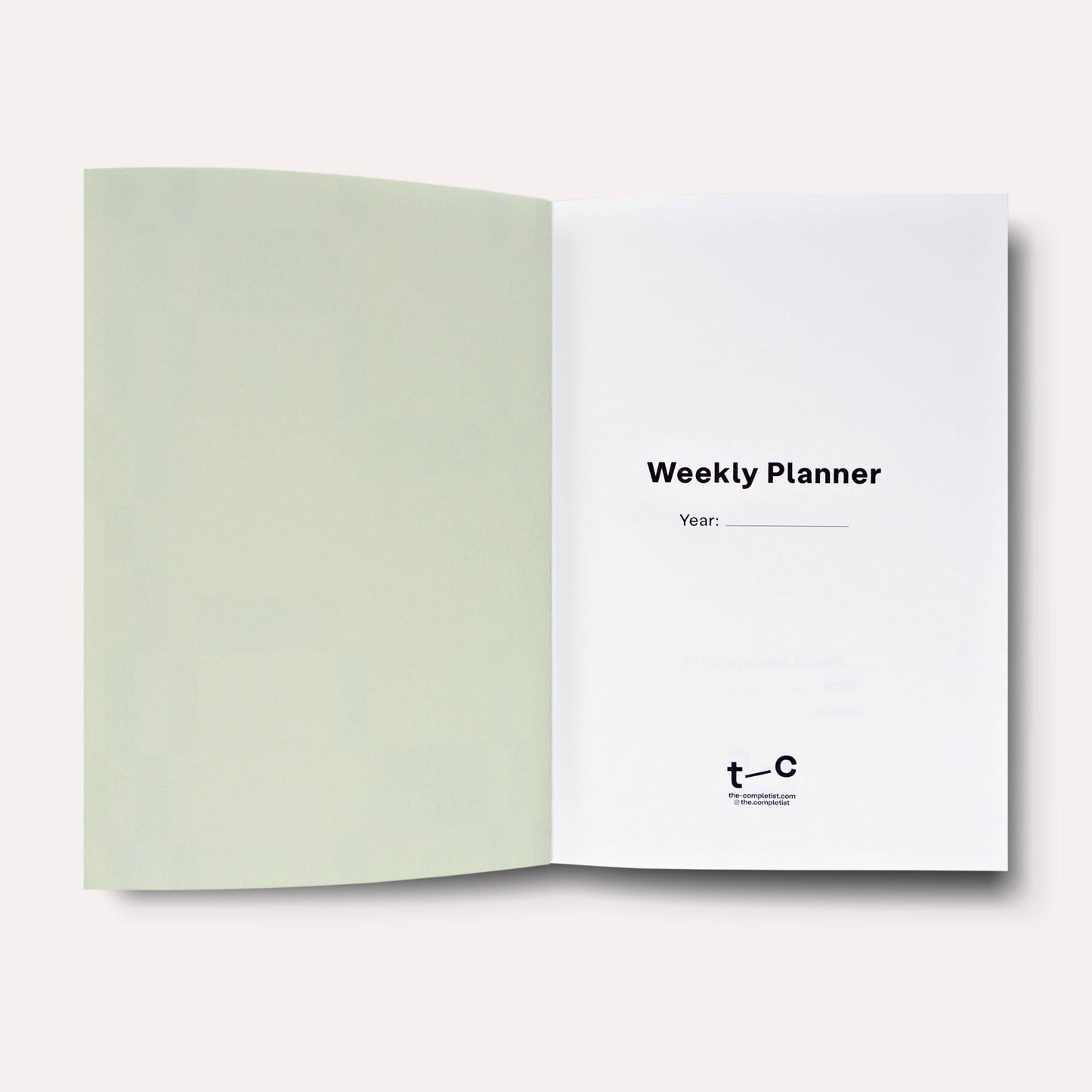 The Completist | A5 Weekly Planner | Celine Undated