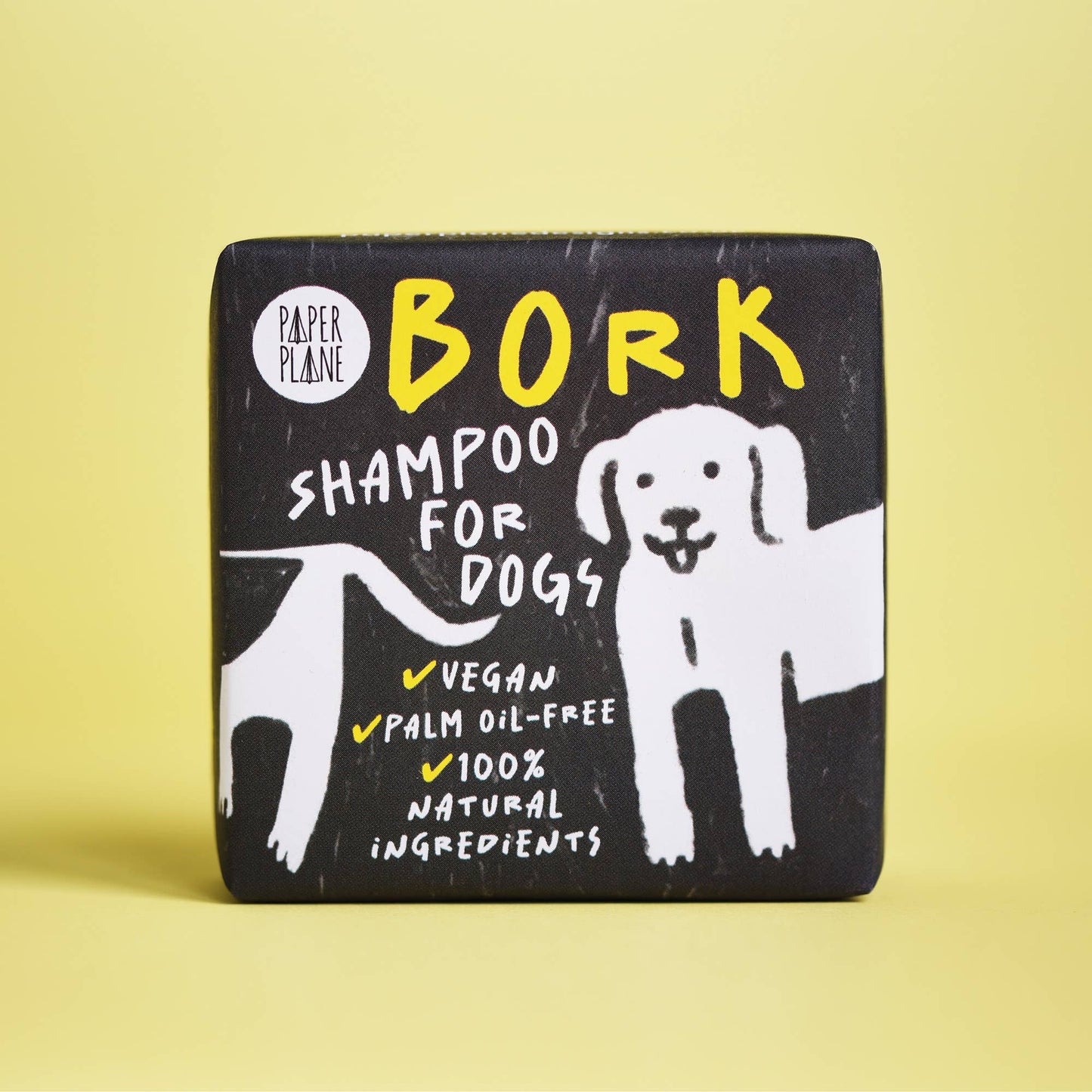 Paper Plane | Bork Dog Shampoo - Natural and plant-based bar