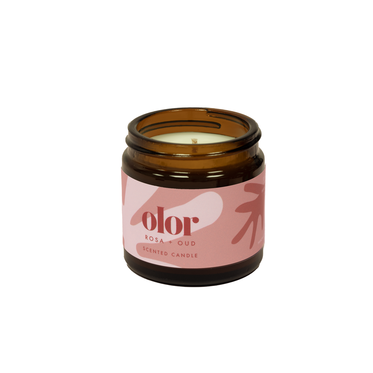 OLOR | Mini Jar Candle | Rosa + Oud