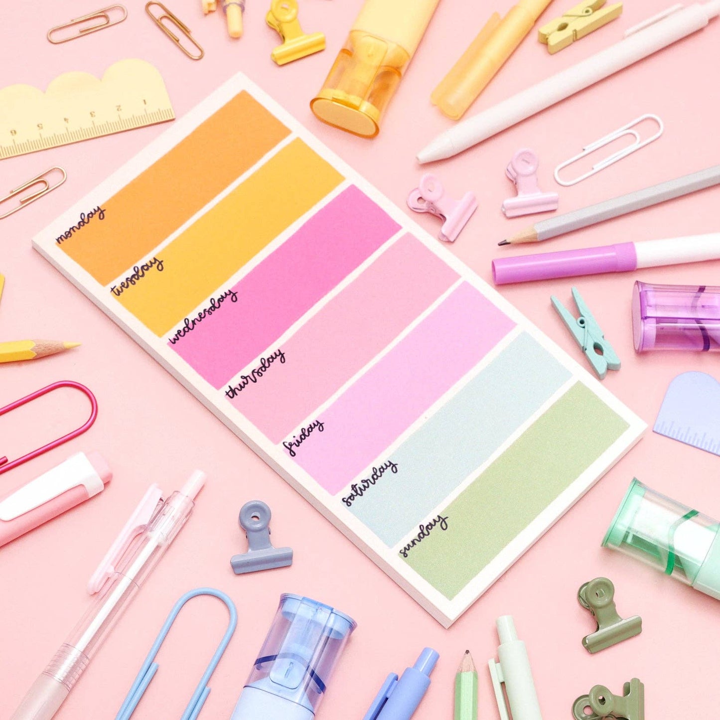 Oh, Laura | To Do List Pad | Colourful Days